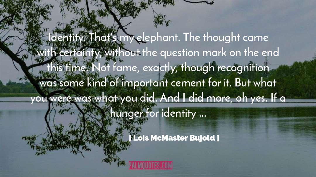 Hunger For Food quotes by Lois McMaster Bujold