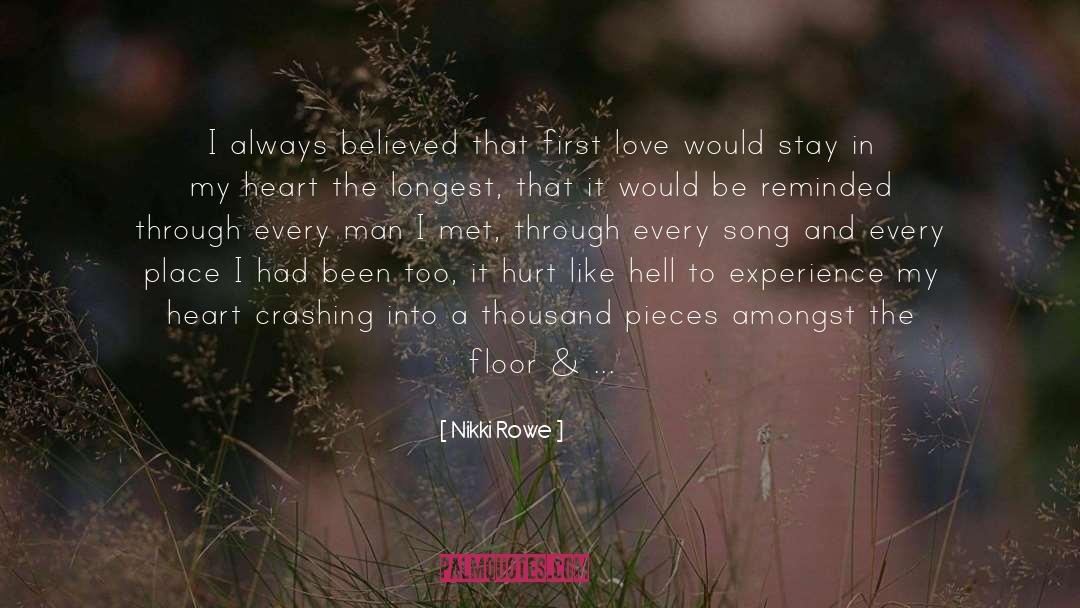 Hunger For Love quotes by Nikki Rowe