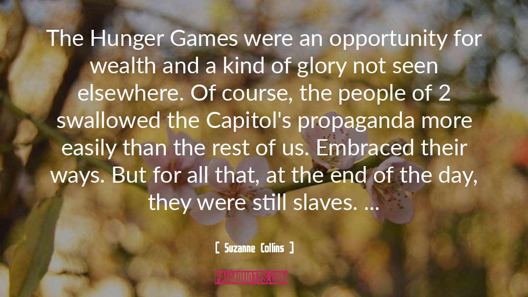 Hunger Games Funny Interview quotes by Suzanne Collins
