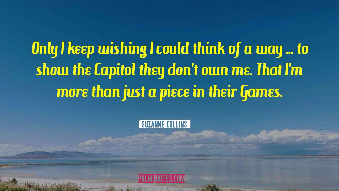 Hunger Games Funny Interview quotes by Suzanne Collins