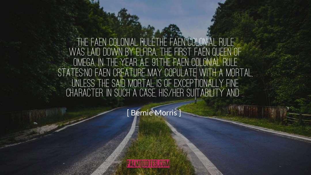 Hunger Of Immortality quotes by Bernie Morris