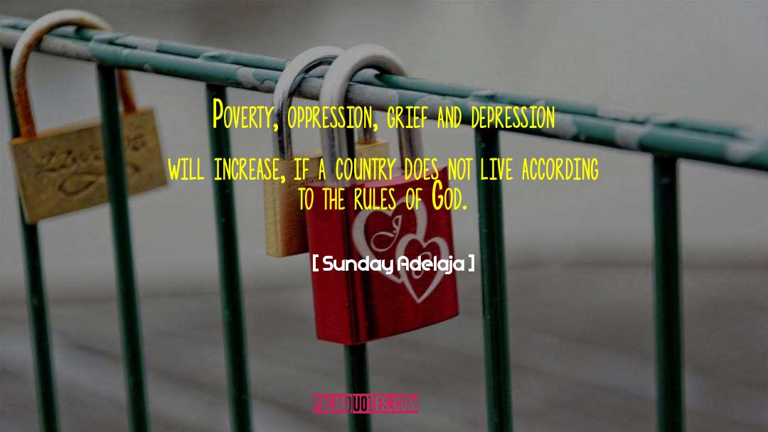 Hunger Poverty quotes by Sunday Adelaja