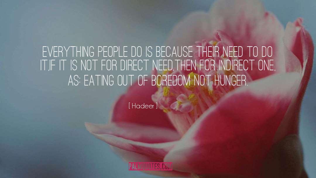 Hunger quotes by Hadeer