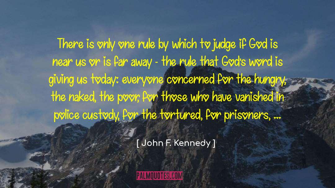 Hunger Within quotes by John F. Kennedy