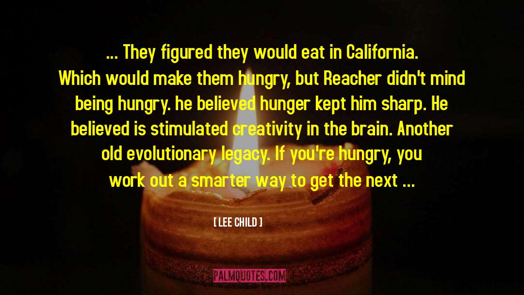 Hungry Lion quotes by Lee Child