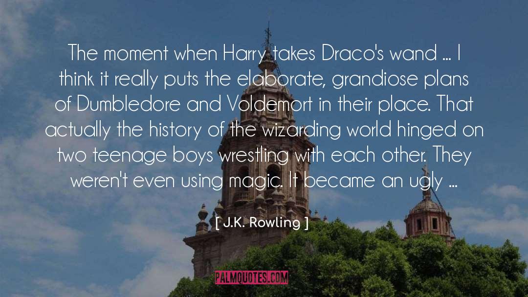 Hungry Teenage Boys quotes by J.K. Rowling