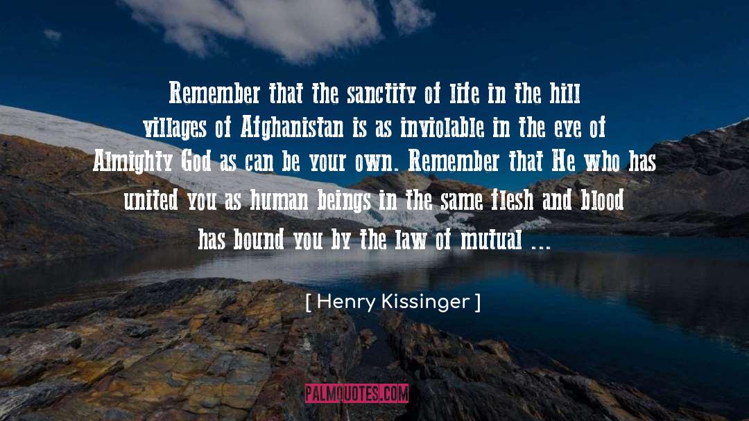 Hunsn Beings quotes by Henry Kissinger