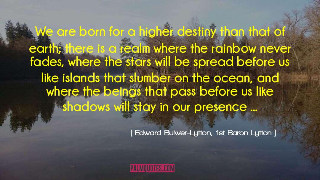 Hunsn Beings quotes by Edward Bulwer-Lytton, 1st Baron Lytton