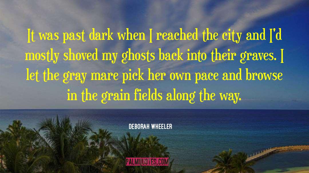 Hunt Ghosts quotes by Deborah Wheeler