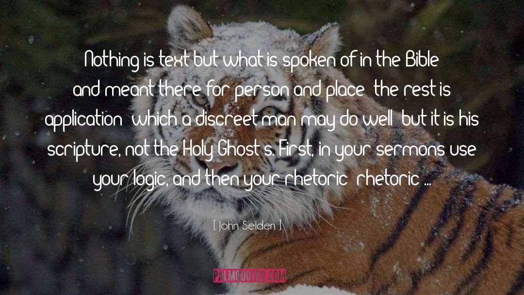 Hunt Ghosts quotes by John Selden