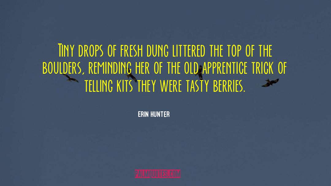 Hunter Greens quotes by Erin Hunter