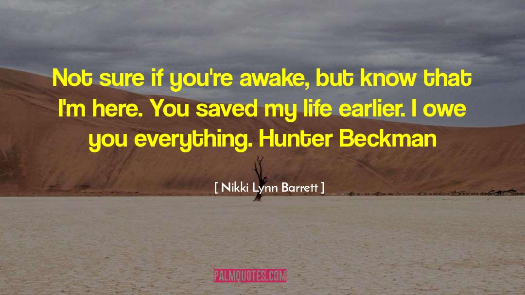 Hunter International Livestock quotes by Nikki Lynn Barrett