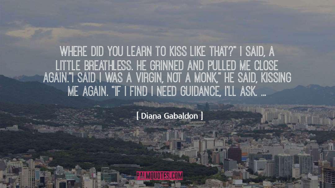 Hunter Kiss quotes by Diana Gabaldon