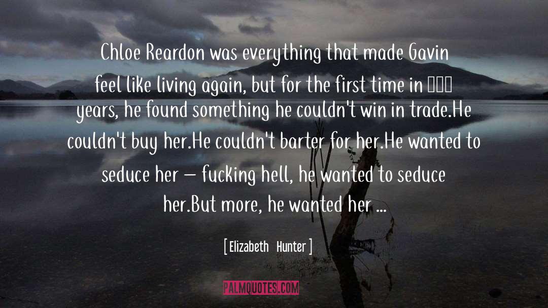 Hunter quotes by Elizabeth   Hunter