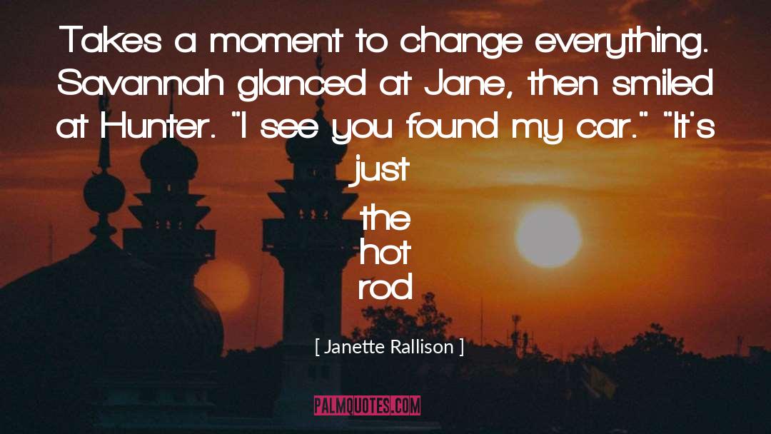 Hunter quotes by Janette Rallison