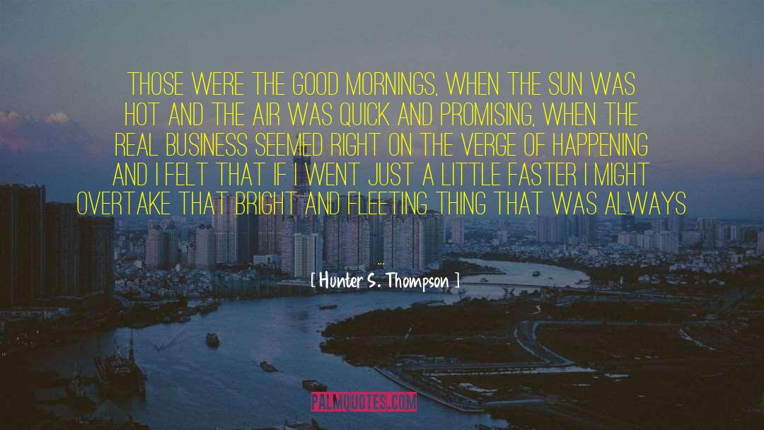 Hunter S Thomcat quotes by Hunter S. Thompson