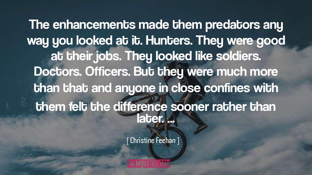 Hunters quotes by Christine Feehan