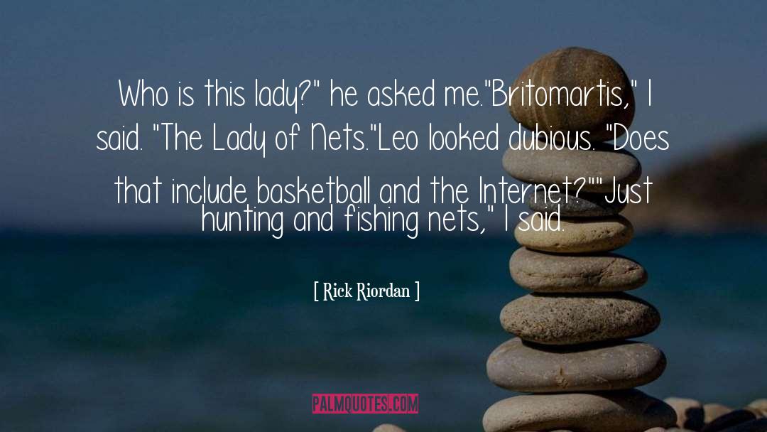 Hunting And Fishing quotes by Rick Riordan