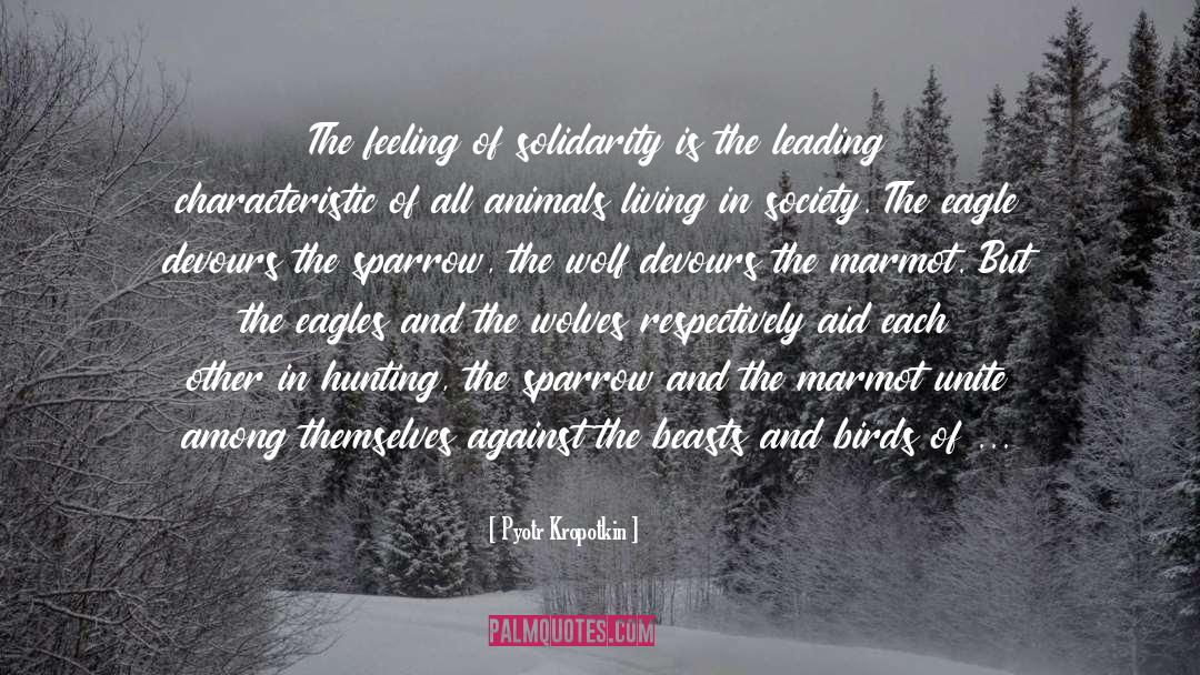 Hunting And Gathering quotes by Pyotr Kropotkin