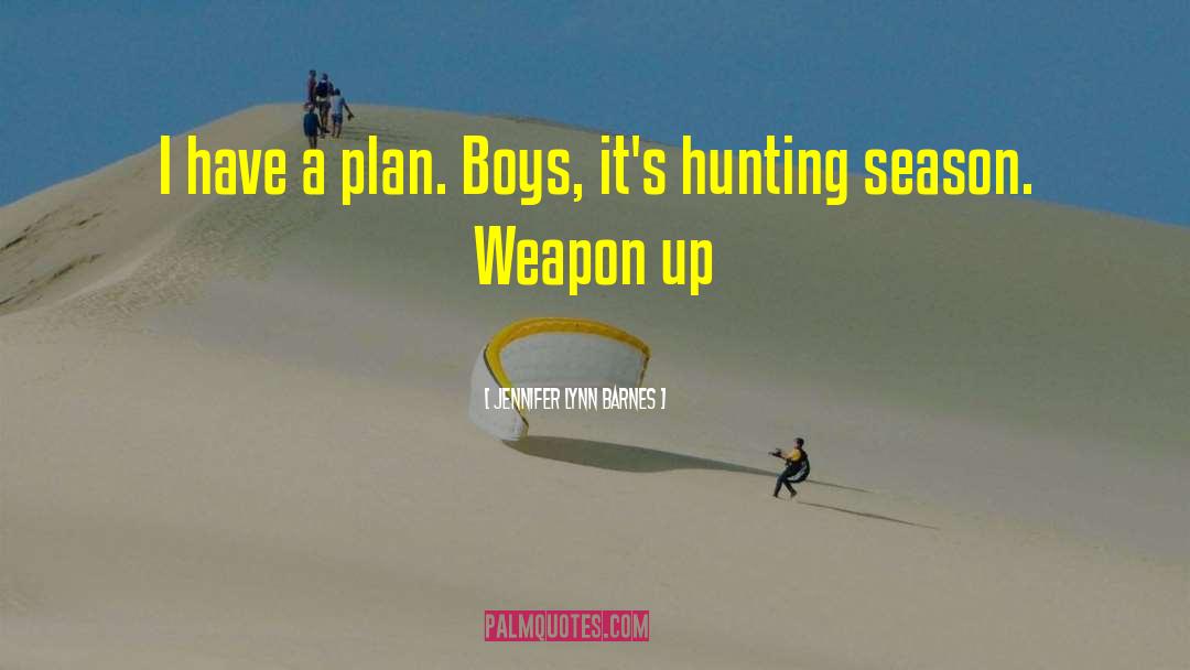 Hunting Season quotes by Jennifer Lynn Barnes