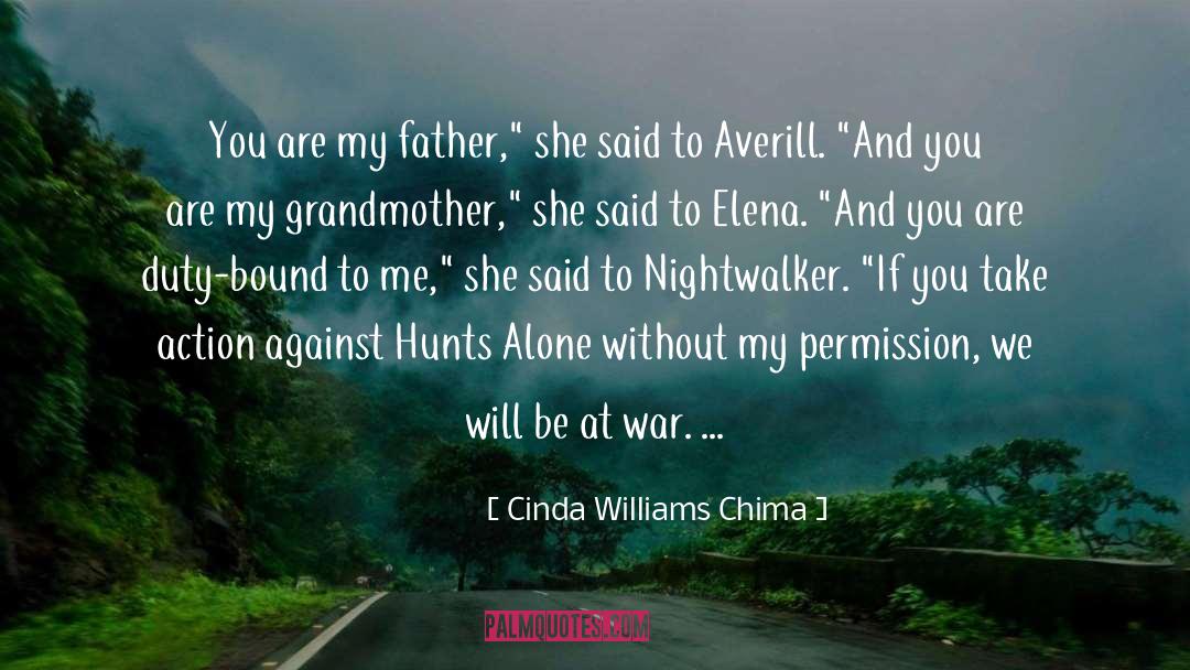 Hunts quotes by Cinda Williams Chima