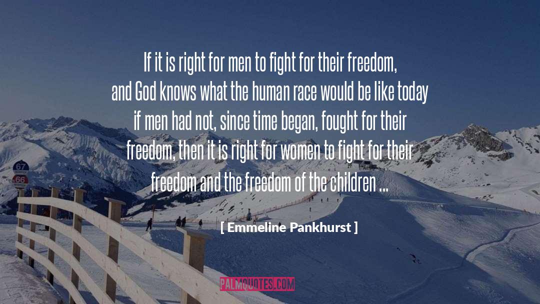 Hurdling Race quotes by Emmeline Pankhurst