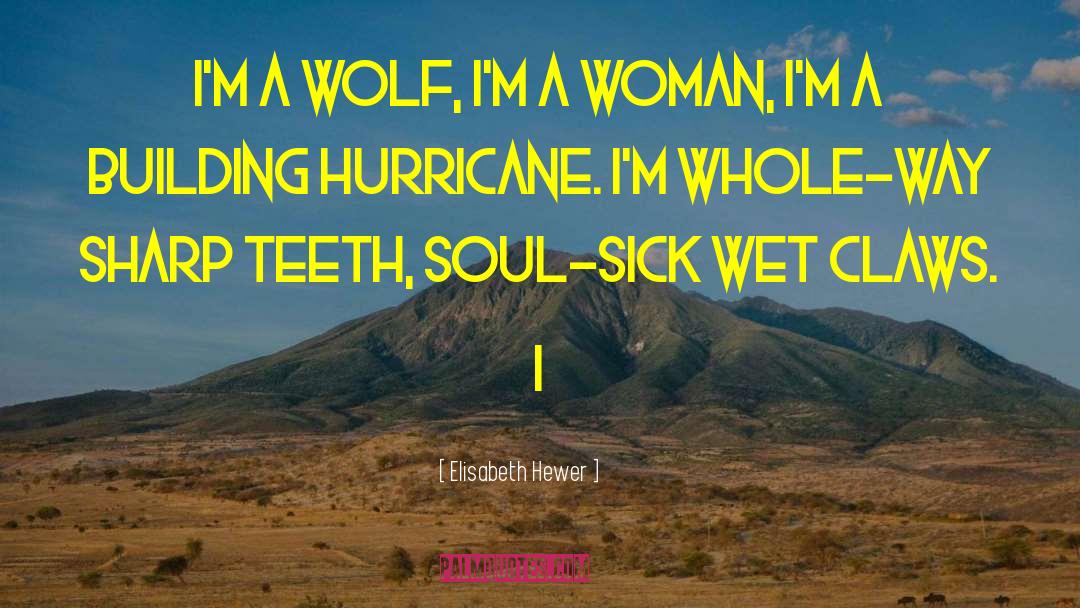 Hurricane Irene quotes by Elisabeth Hewer