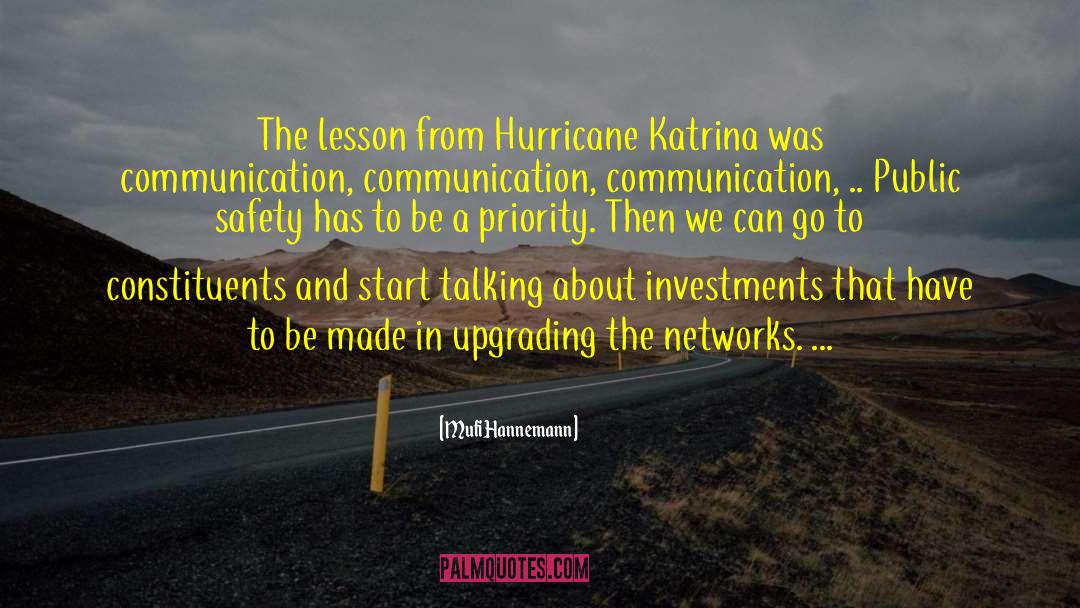 Hurricane Katrina quotes by Mufi Hannemann