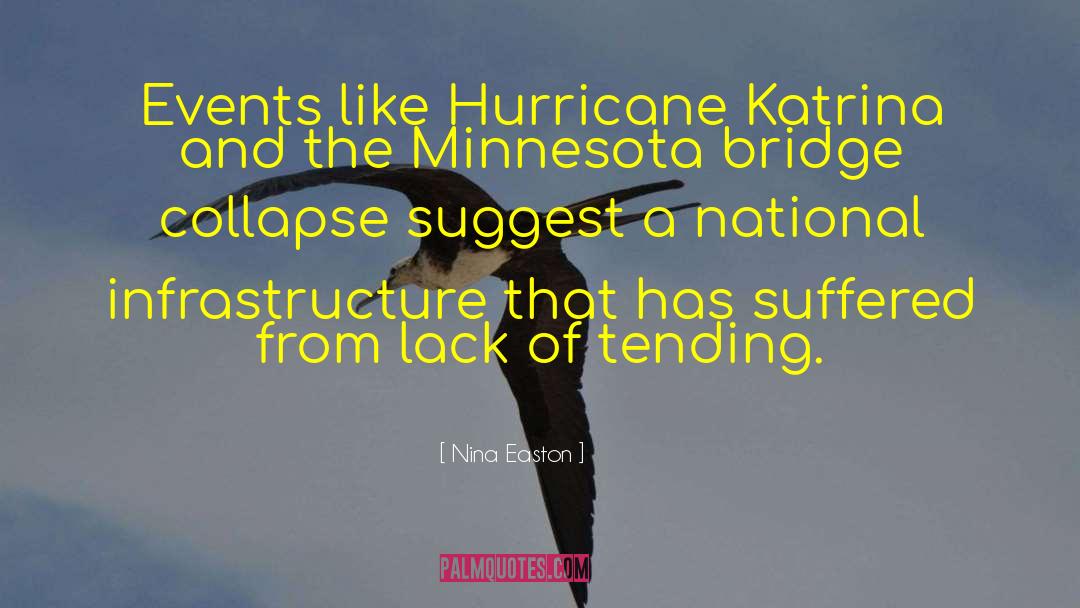 Hurricane Katrina quotes by Nina Easton