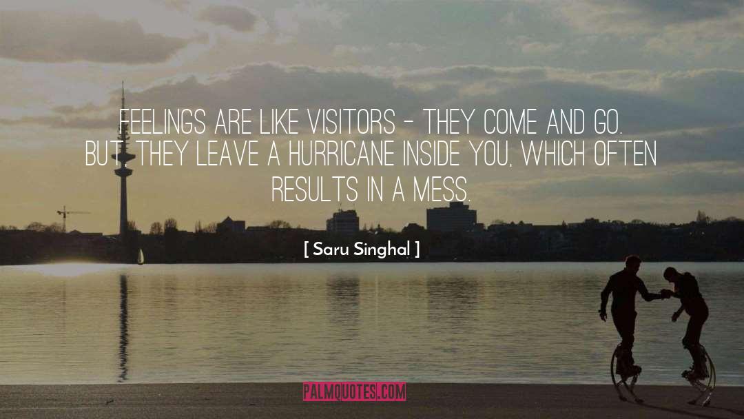 Hurricane Katrina quotes by Saru Singhal