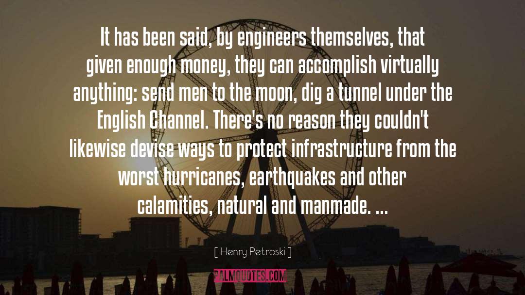 Hurricanes quotes by Henry Petroski