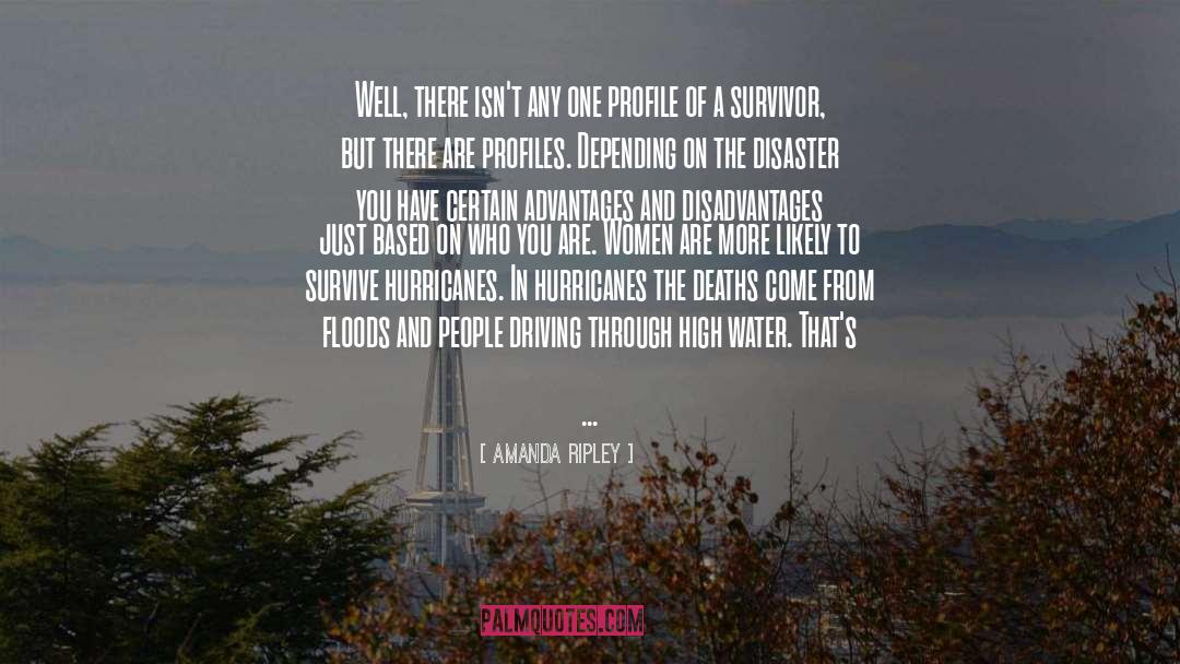 Hurricanes quotes by Amanda Ripley
