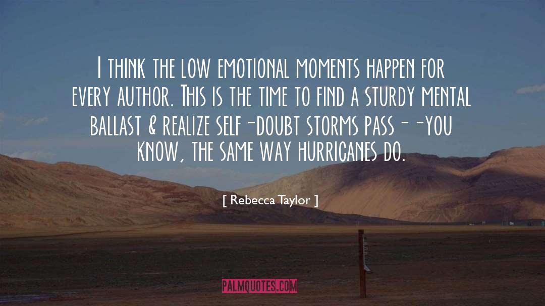 Hurricanes quotes by Rebecca Taylor