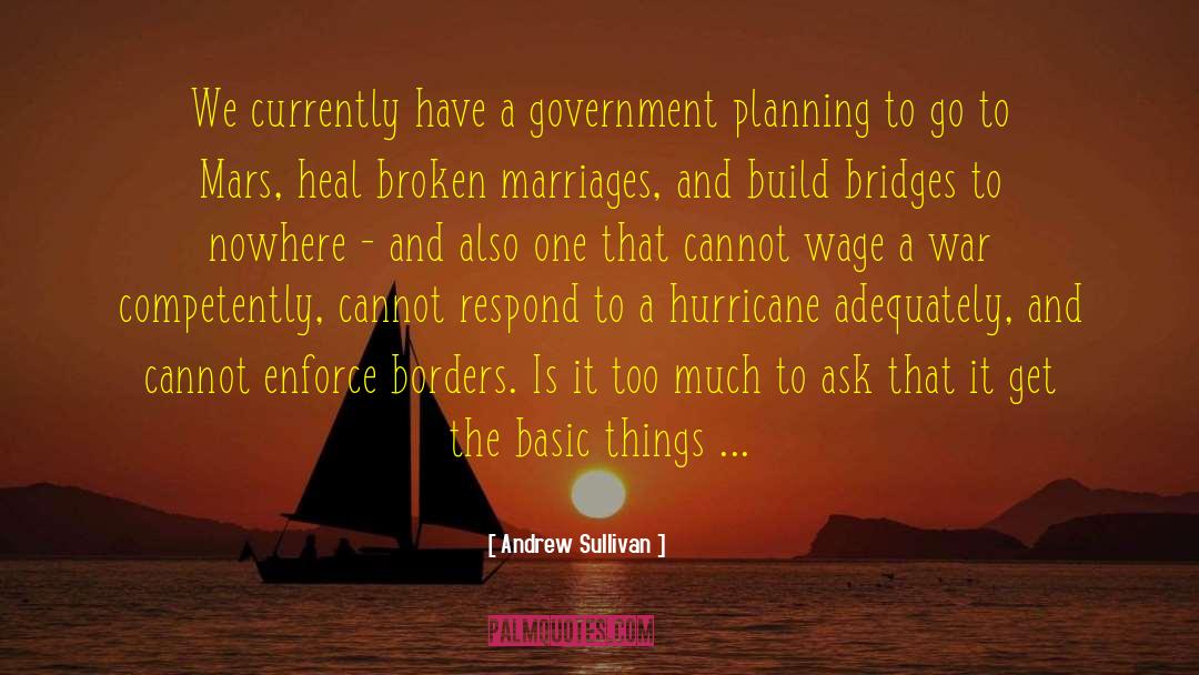 Hurricanes quotes by Andrew Sullivan