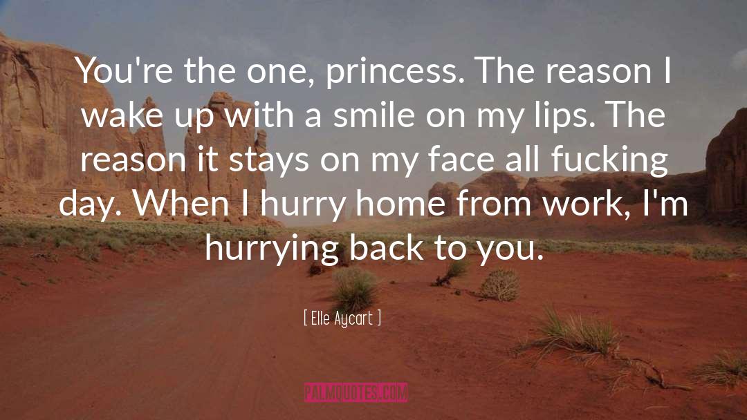 Hurrying quotes by Elle Aycart