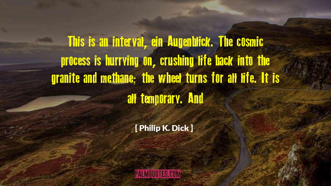 Hurrying quotes by Philip K. Dick