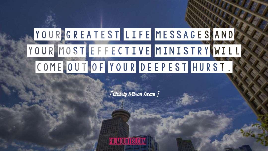 Hurst quotes by Christy Wilson Beam