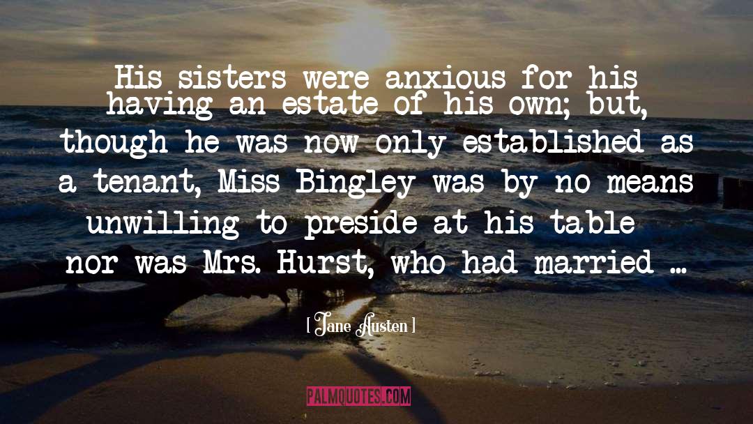 Hurst quotes by Jane Austen