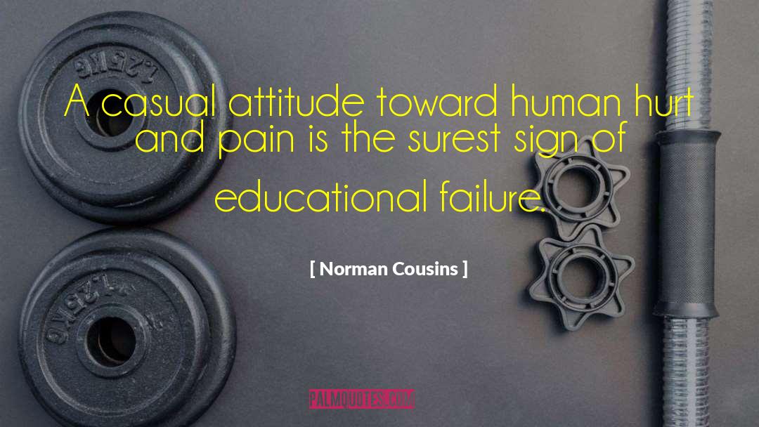 Hurt And Pain quotes by Norman Cousins