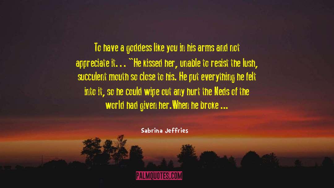 Hurt And Pain quotes by Sabrina Jeffries