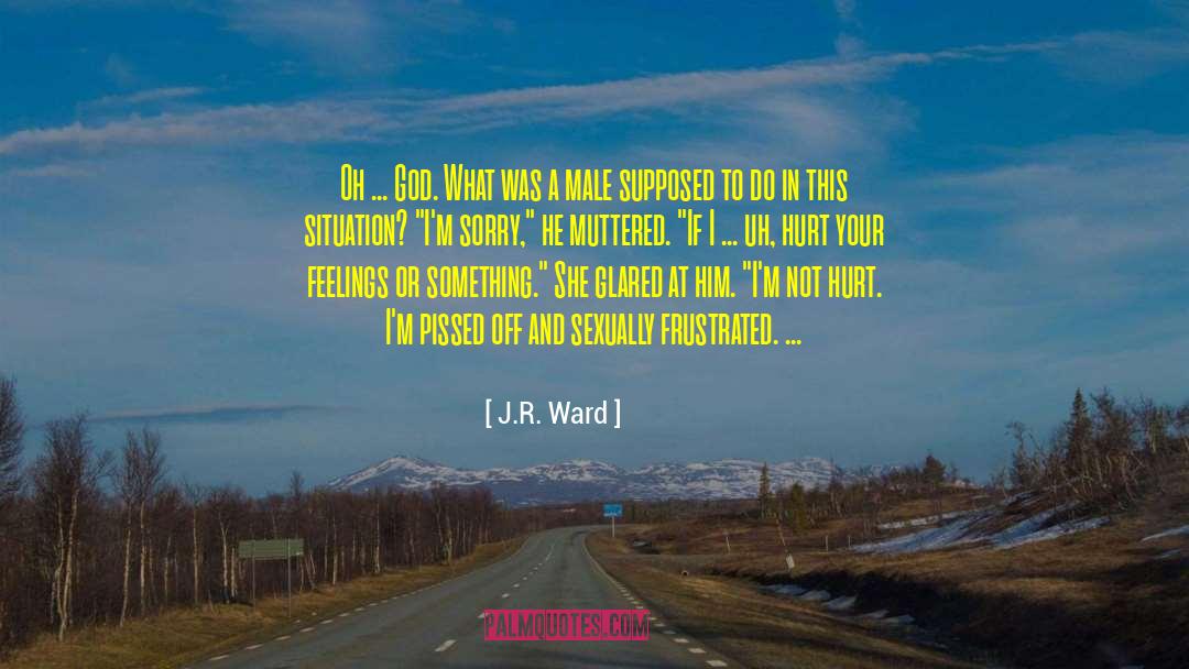 Hurt Break quotes by J.R. Ward