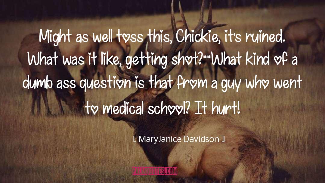 Hurt Comfort quotes by MaryJanice Davidson