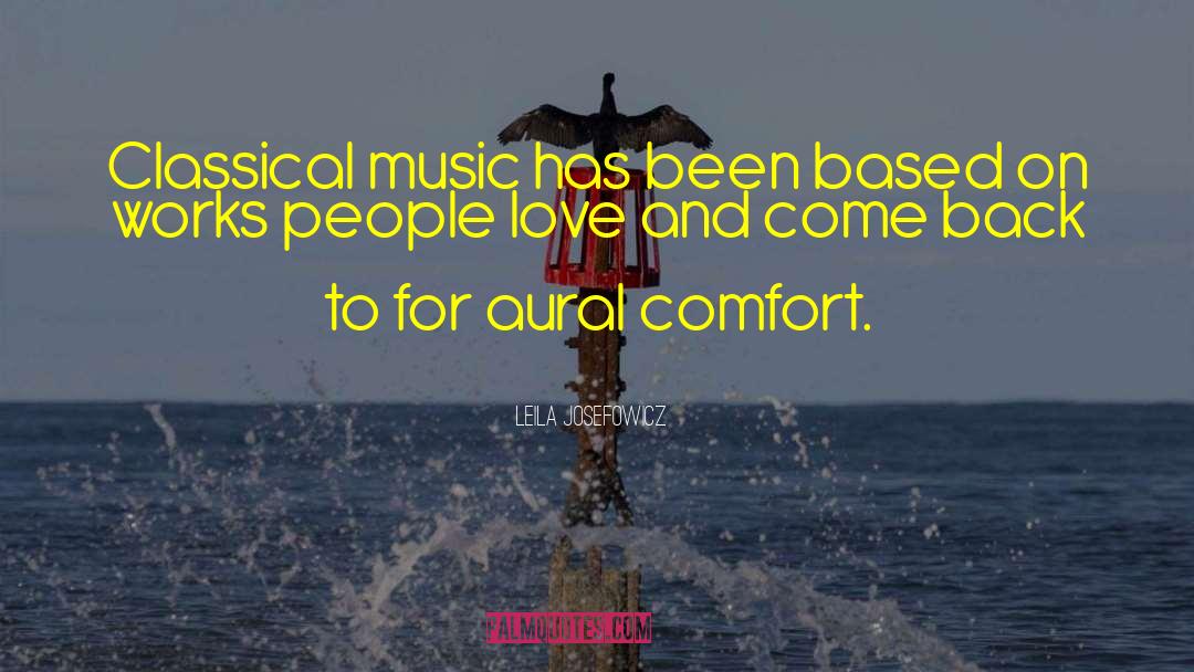 Hurt Comfort quotes by Leila Josefowicz