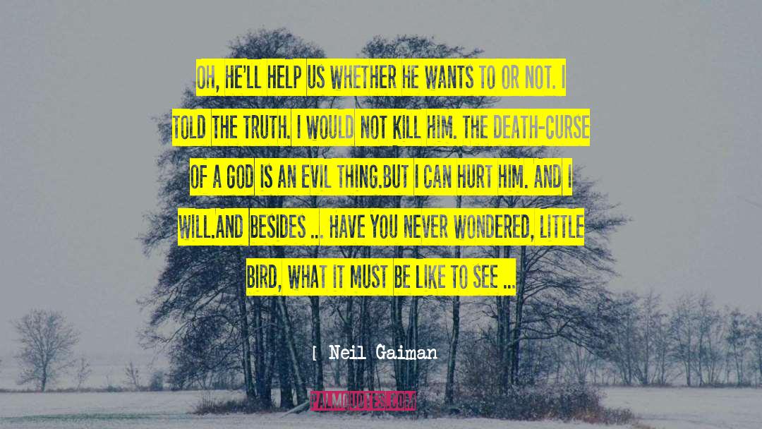 Hurt Him quotes by Neil Gaiman