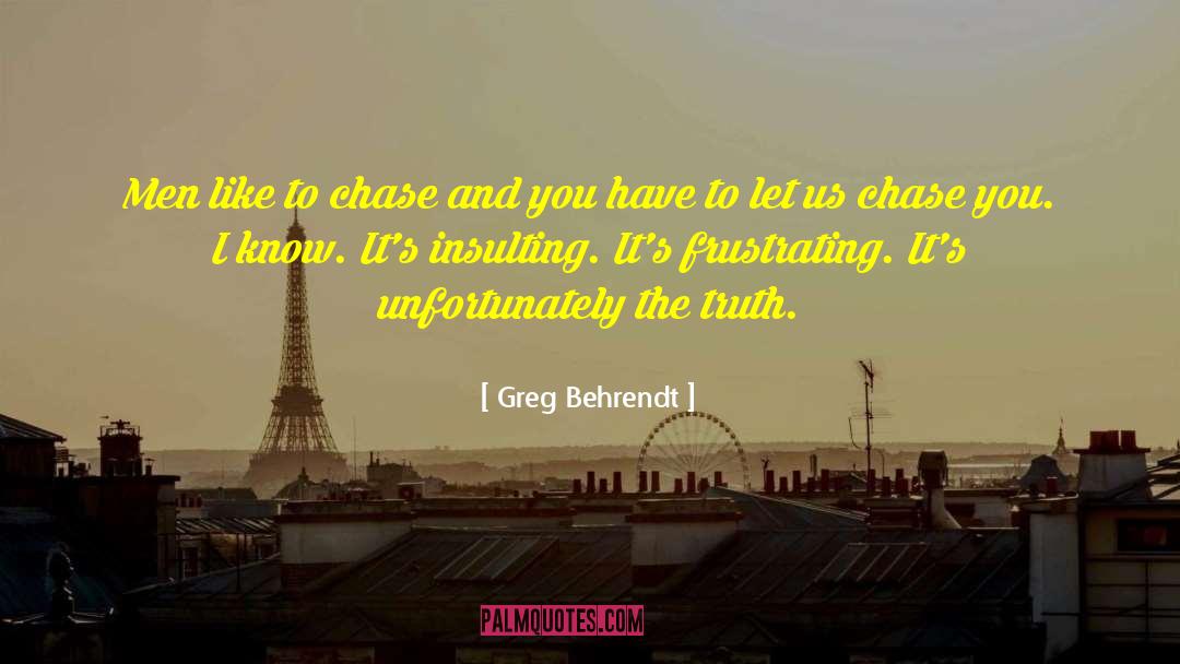 Hurt Insulting Love quotes by Greg Behrendt