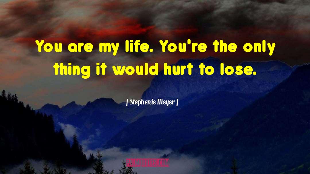 Hurt Insulting Love quotes by Stephenie Meyer