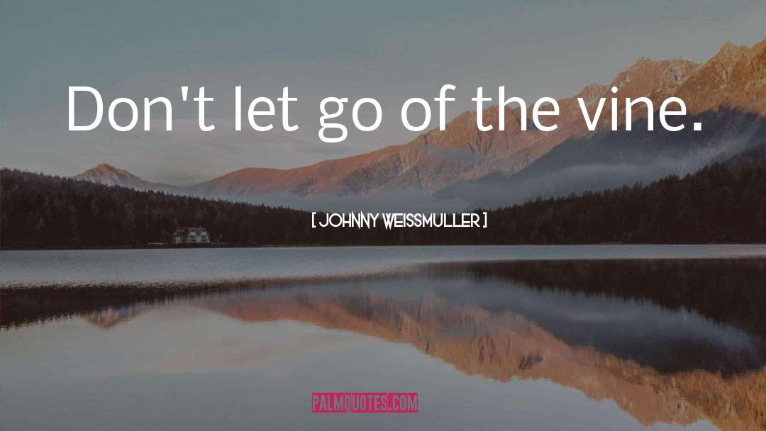 Hurt Letting Go quotes by Johnny Weissmuller