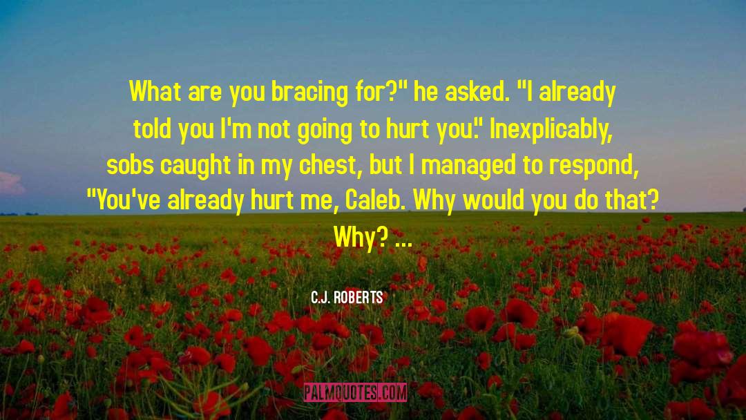 Hurt Me quotes by C.J. Roberts