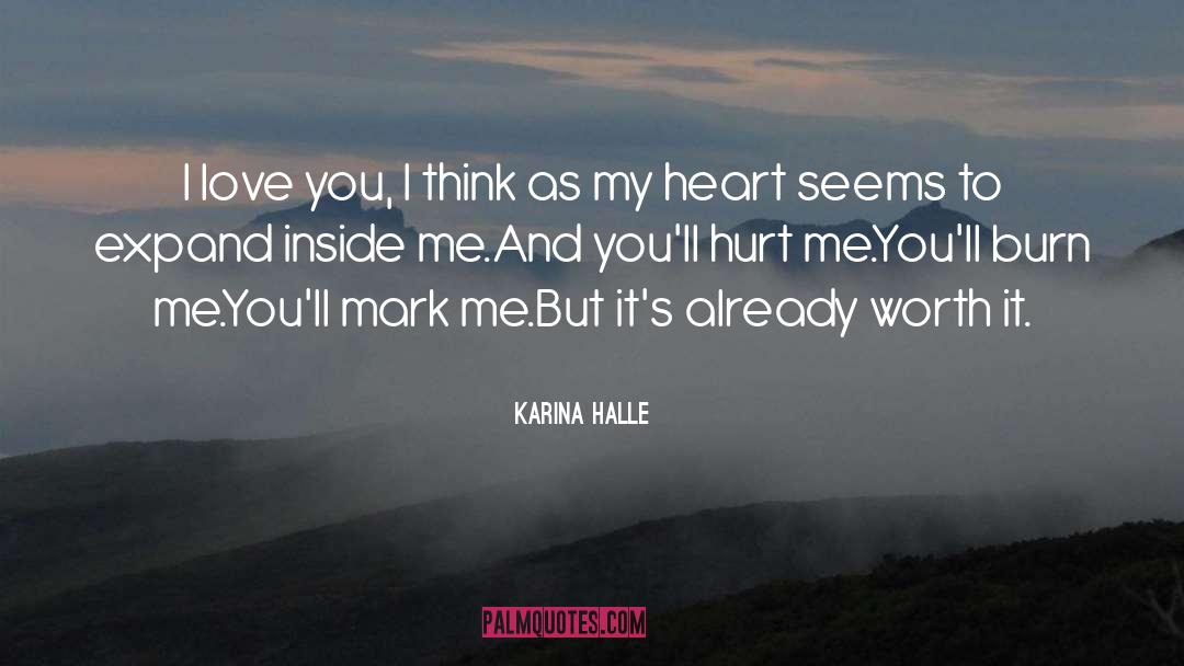 Hurt Me quotes by Karina Halle