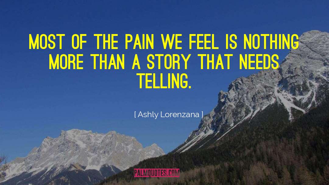 Hurt Pain quotes by Ashly Lorenzana